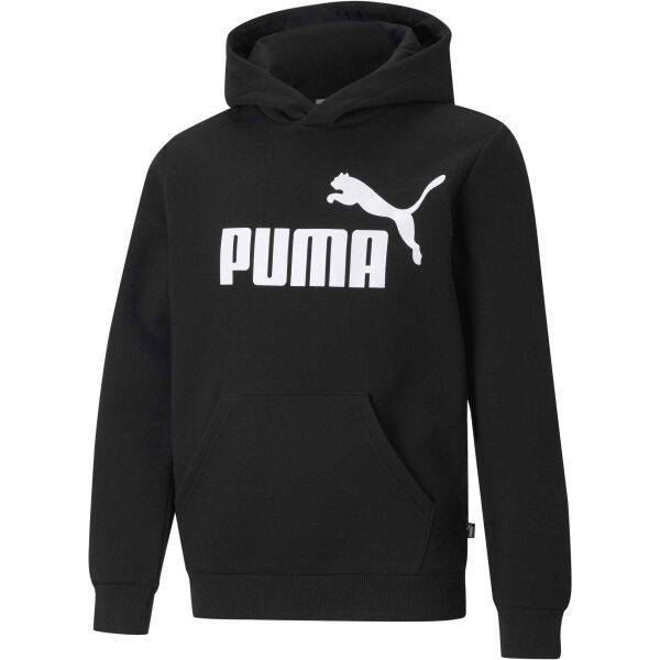 Puma Puma ESSENTIALS BIG LOGO HOODIE Суитшърт за момчета, черно, размер