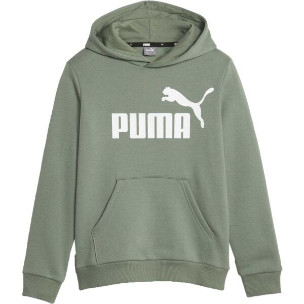 Puma Puma ESSENTIALS BIG LOGO HOODIE Суитшърт за момчета, khaki, размер
