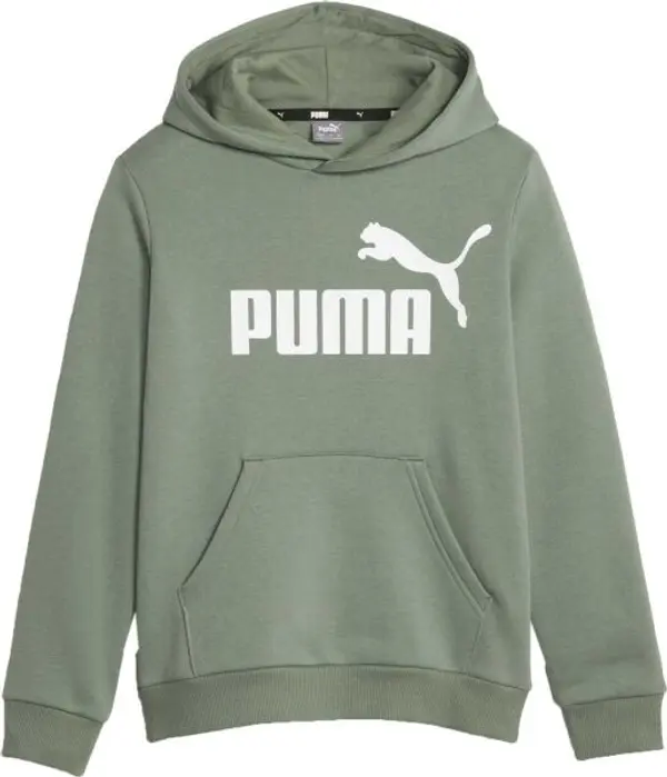 Puma Puma ESSENTIALS BIG LOGO HOODIE Суитшърт за момчета, khaki, размер