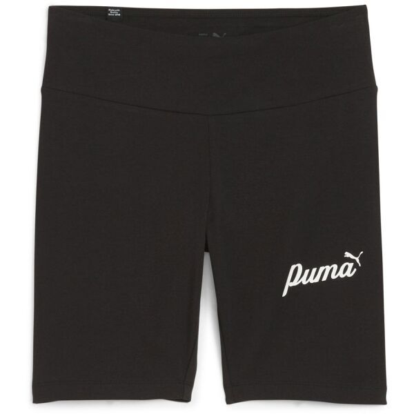 Puma Puma ESSENTIALS+ BLOSSOM 7 SCRIPT SHORT Дамски къси панталони, черно, размер