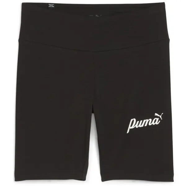 Puma Puma ESSENTIALS+ BLOSSOM 7 SCRIPT SHORT Дамски къси панталони, черно, размер