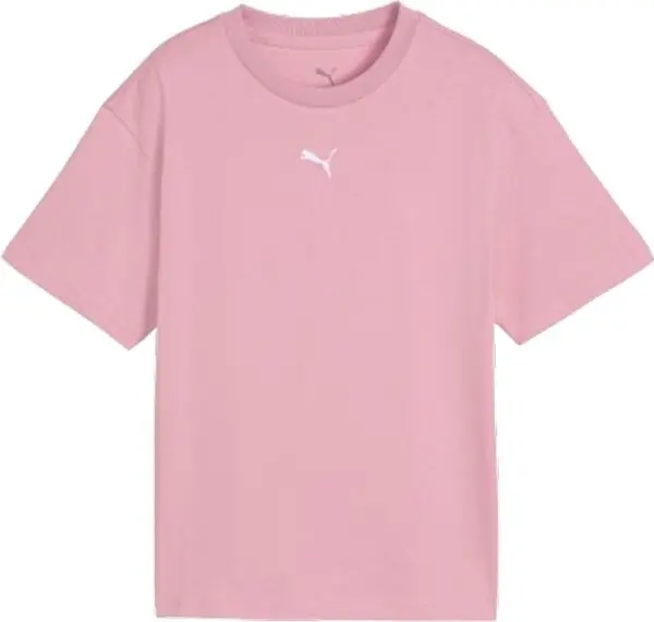 Puma Puma ESSENTIALS BOXY TEE G Тениска за момичета, розово, размер
