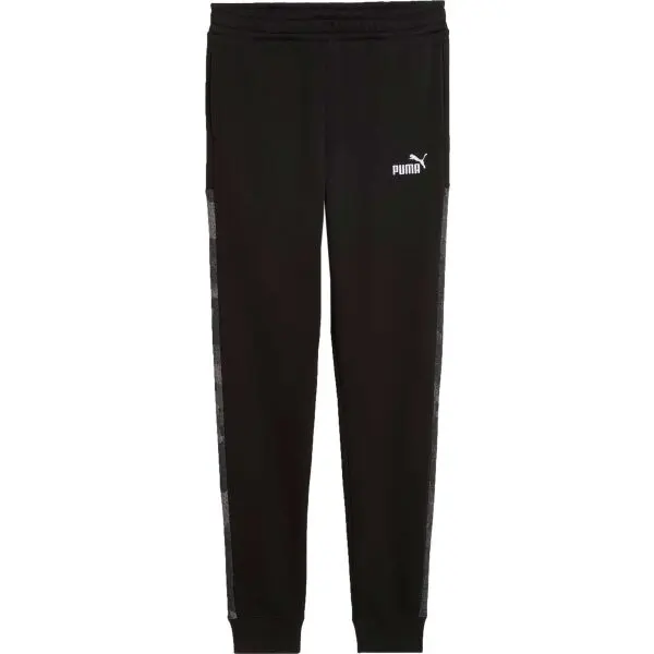 Puma Puma ESSENTIALS CAMO SWEAT PANTS Детски спортен панталон, черно, размер