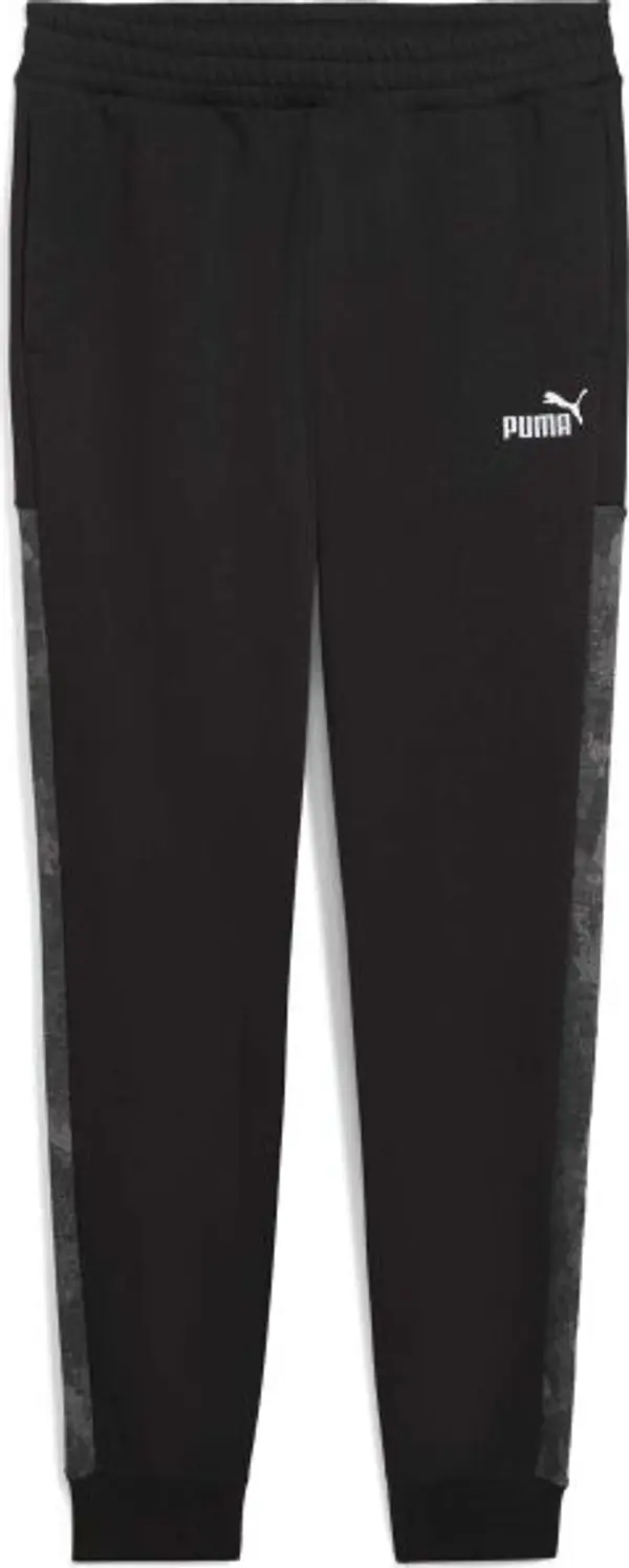 Puma Puma ESSENTIALS CAMO SWEAT PANTS FL Мъжкото спортно долнище, черно, размер