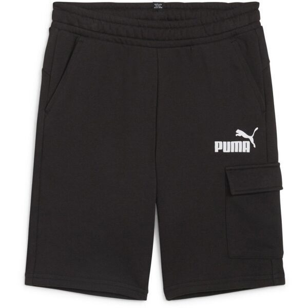 Puma Puma ESSENTIALS CARGO SHORTS Детски шорти, черно, размер
