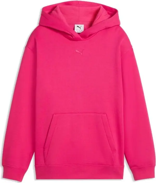 Puma Puma ESSENTIALS CENTRED CAT LOGO RELAXED HOODIE FL G Момичешка суичър, розово, размер