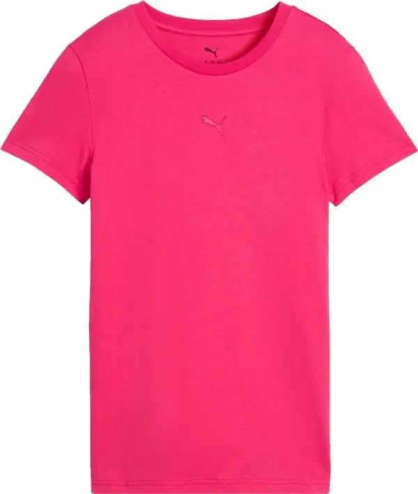 Puma Puma ESSENTIALS CENTRED CAT LOGO TEE Дамска тениска, розово, размер