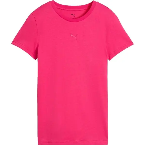 Puma Puma ESSENTIALS CENTRED CAT LOGO TEE Дамска тениска, розово, размер