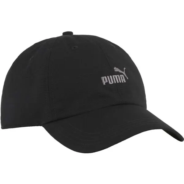 Puma Puma ESSENTIALS ELEVATED BB CAP Шапка с козирка, черно, размер OSFA