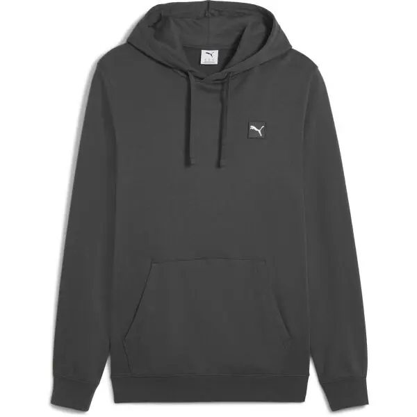 Puma Puma ESSENTIALS ELEVATED HOODIE FL Мъжки суитшърт, тъмносиво, размер