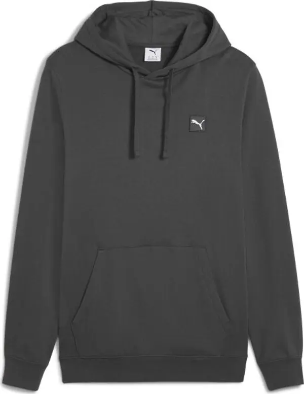 Puma Puma ESSENTIALS ELEVATED HOODIE FL Мъжки суитшърт, тъмносиво, размер