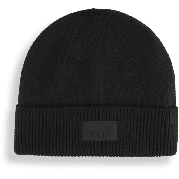 Puma Puma ESSENTIALS ELEVATED RUBBER PATCH LOW Зимна шапка, черно, размер