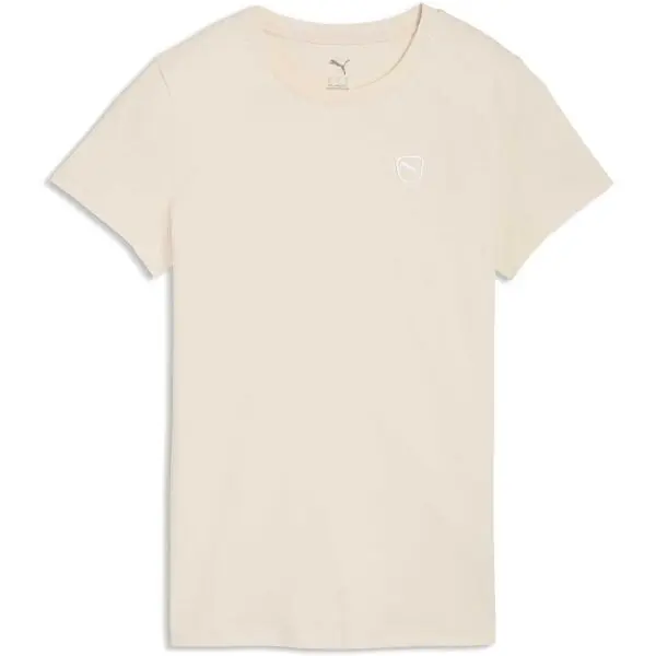 Puma Puma ESSENTIALS ELEVATED TEE Мъжка тениска, бежово, размер