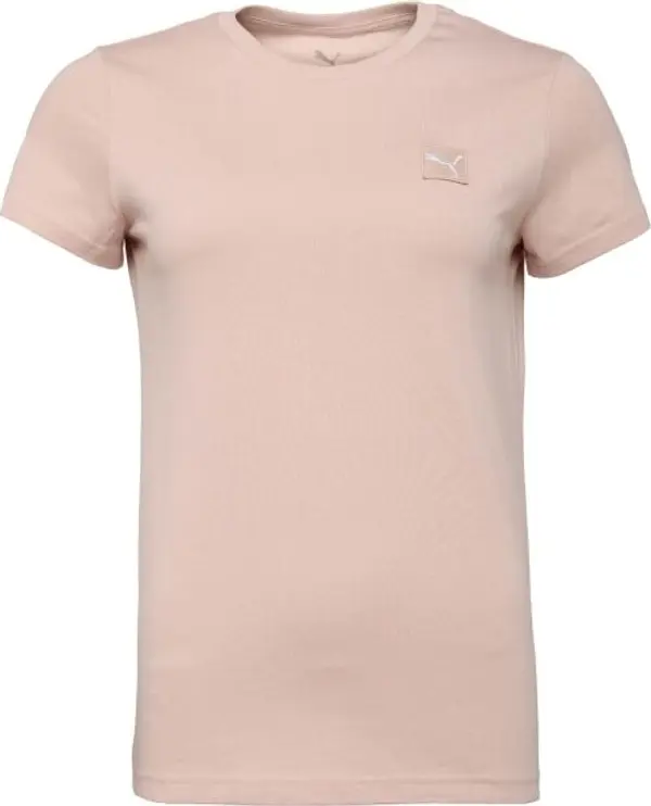 Puma Puma ESSENTIALS ELEVATED TEE Мъжка тениска, цвят сьомга, размер