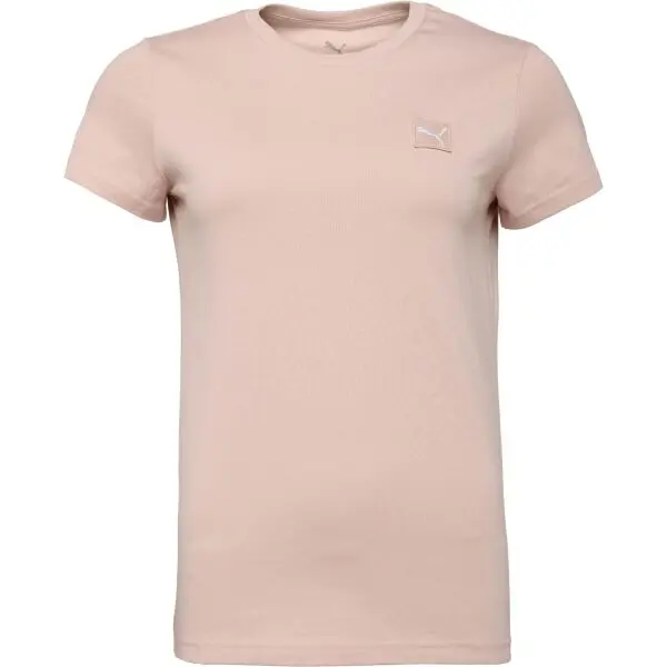 Puma Puma ESSENTIALS ELEVATED TEE Мъжка тениска, цвят сьомга, размер