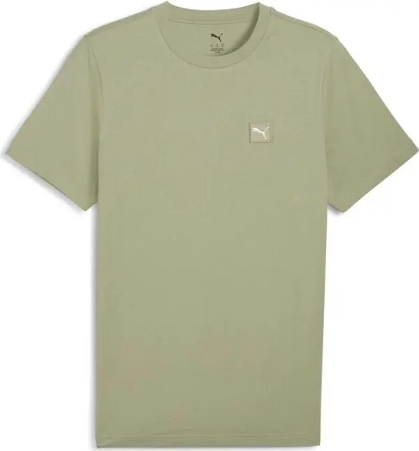 Puma Puma ESSENTIALS ELEVATED TEE Мъжка тениска, khaki, размер