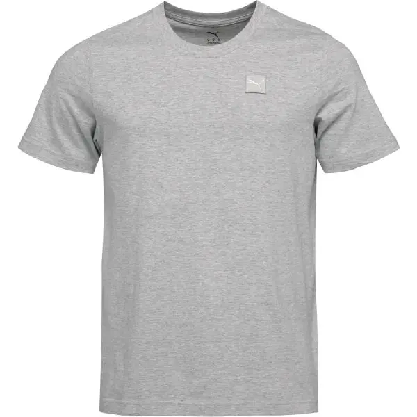 Puma Puma ESSENTIALS ELEVATED TEE Мъжка тениска, сиво, размер