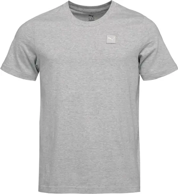 Puma Puma ESSENTIALS ELEVATED TEE Мъжка тениска, сиво, размер