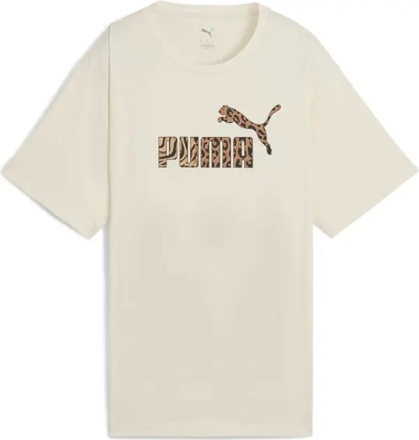 Puma Puma ESSENTIALS GRPHIC ANIMAL RELXED TEE Дамска тениска, бежово, размер