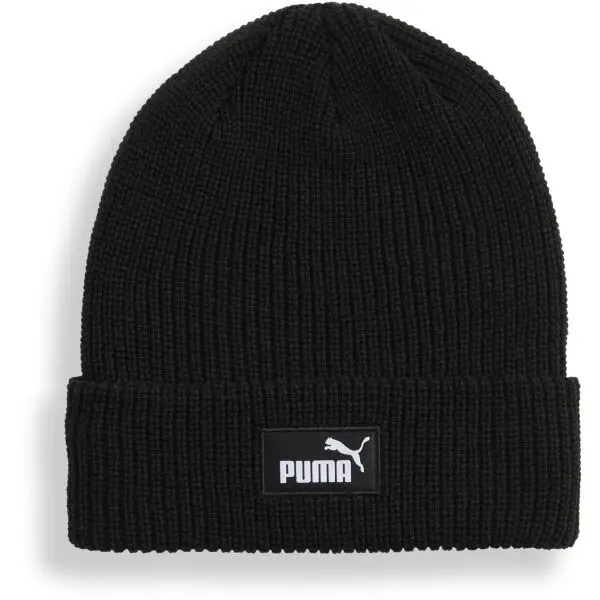 Puma Puma ESSENTIALS HIGH CROWN BEANIE Зимна шапка, черно, размер