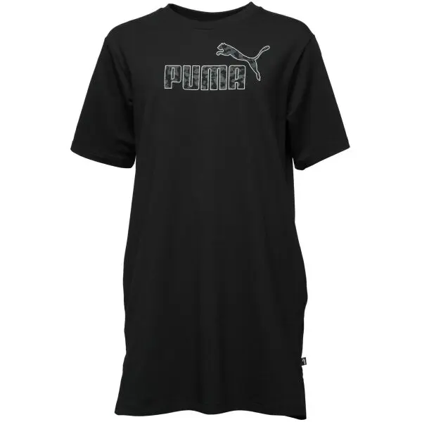 Puma Puma ESSENTIALS LOGO DRESS TR Дамска рокля, черно, размер