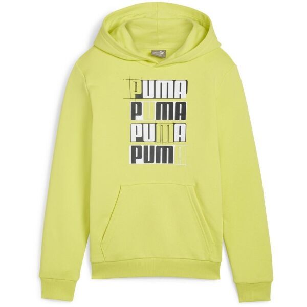 Puma Puma ESSENTIALS + LOGO LAB HOODIE B Детски суитшърт, жълто, размер