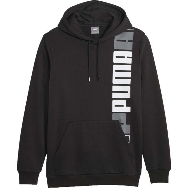 Puma Puma ESSENTIALS + LOGO LAB HOODIE FL Мъжки суитшърт, черно, размер