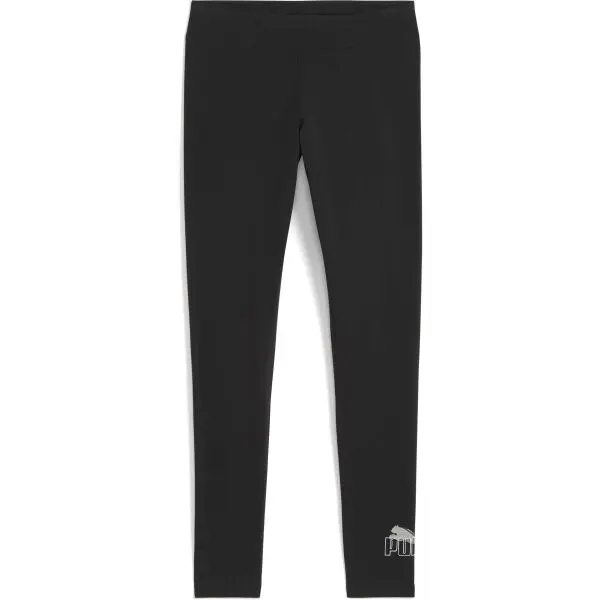 Puma Puma ESSENTIALS LOGO LAB LEGGINS Дамски клин, черно, размер