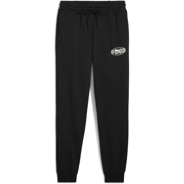 Puma Puma ESSENTIALS LOGO LAB SWEAT PANT Мъжки спортни панталони, черно, размер