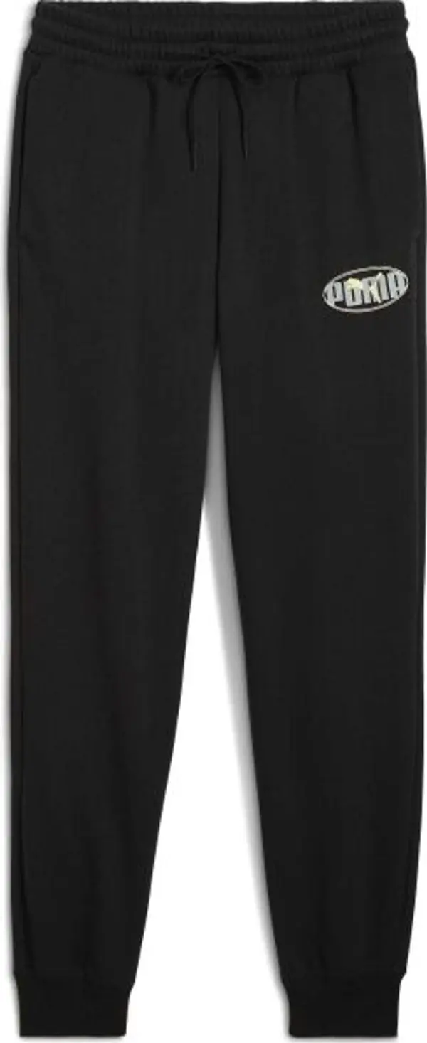 Puma Puma ESSENTIALS LOGO LAB SWEAT PANT Мъжки спортни панталони, черно, размер