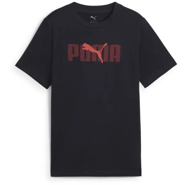 Puma Puma ESSENTIALS LOGO LAB TEE B Тениска за момчета, тъмносин, размер
