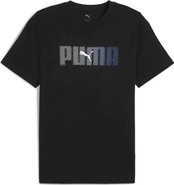 Puma Puma ESSENTIALS LOGO LAB TEE Мъжка тениска, черно, размер