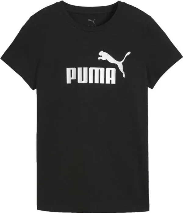 Puma Puma ESSENTIALS METALLIC NO.1 LOGO TEE Дамска тениска, черно, размер