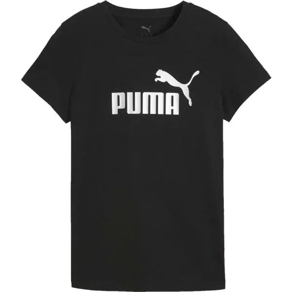 Puma Puma ESSENTIALS METALLIC NO.1 LOGO TEE Дамска тениска, черно, размер