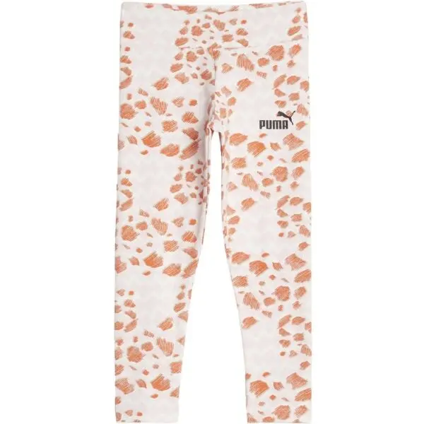 Puma Puma ESSENTIALS MIX MTCH AOP LEGGINGS G Клин за момичета, бежово, размер