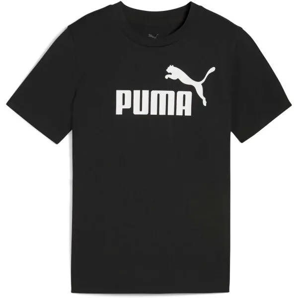 Puma Puma ESSENTIALS N0. 1 LOGO TEE B Тениска за момчета, черно, размер