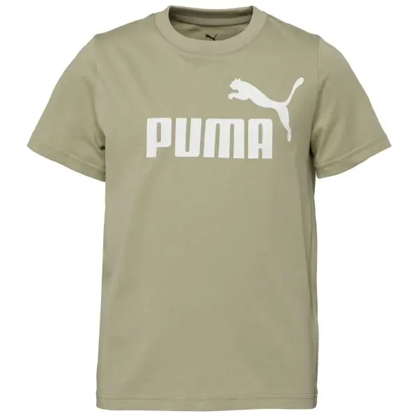 Puma Puma ESSENTIALS N0. 1 LOGO TEE B Тениска за момчета, khaki, размер