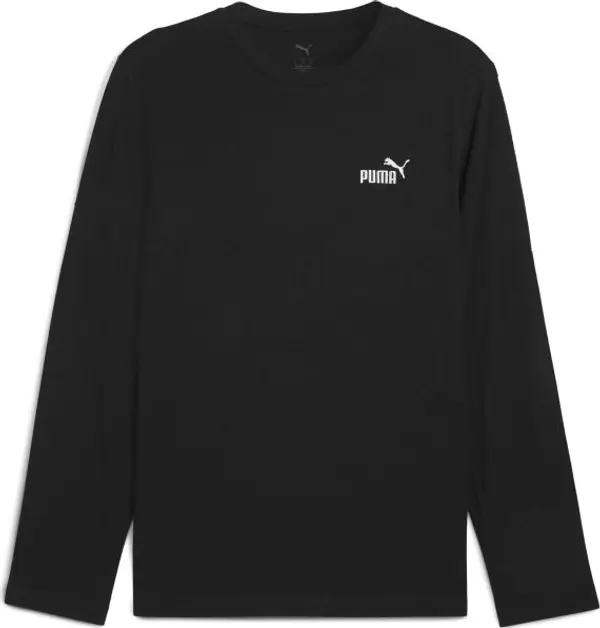 Puma Puma ESSENTIALS NO 1 LOGO LONG SLEEVE TEE Мъжка тениска с дълъг ръкав, черно, размер