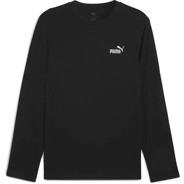 Puma Puma ESSENTIALS NO 1 LOGO LONG SLEEVE TEE Мъжка тениска с дълъг ръкав, черно, размер