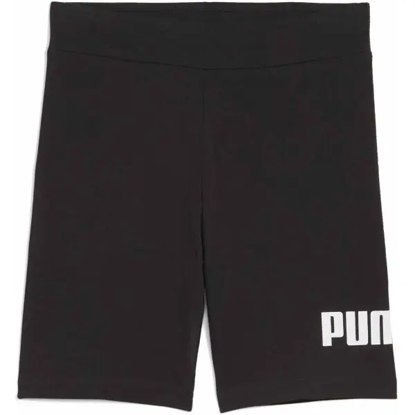 Puma Puma ESSENTIALS NO. 1 LOGO SHORT LEGGINS G Къс клин за момичета, черно, размер