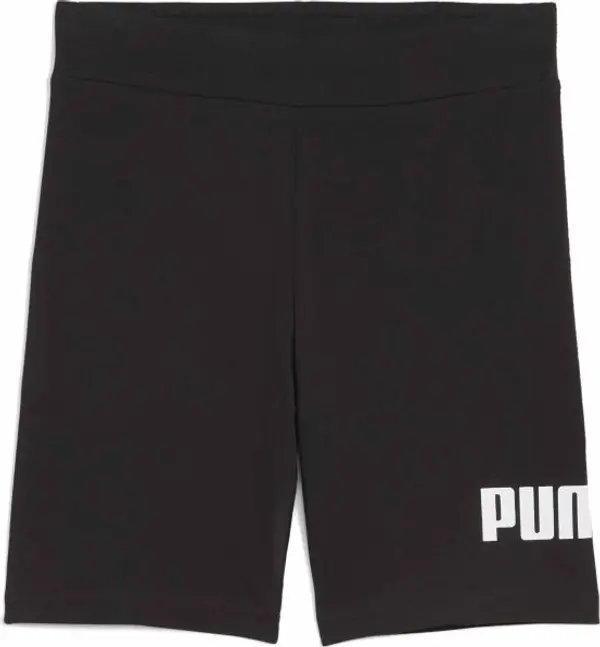 Puma Puma ESSENTIALS NO. 1 LOGO SHORT LEGGINS G Къс клин за момичета, черно, размер