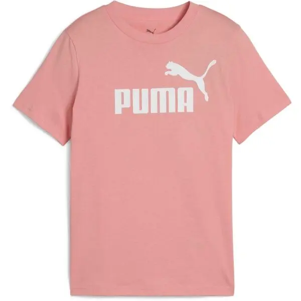 Puma Puma ESSENTIALS NO. 1 LOGO TEE G Тениска за момичета, цвят сьомга, размер