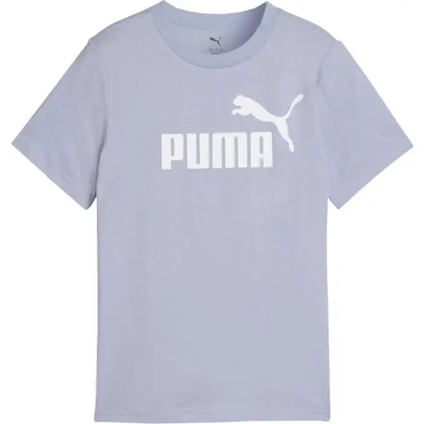 Puma Puma ESSENTIALS NO. 1 LOGO TEE G Тениска за момичета, лилаво, размер