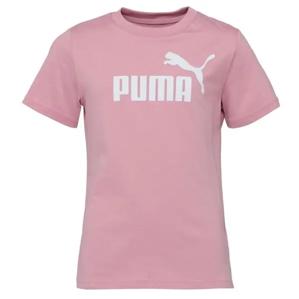 Puma Puma ESSENTIALS NO. 1 LOGO TEE G Тениска за момичета, розово, размер