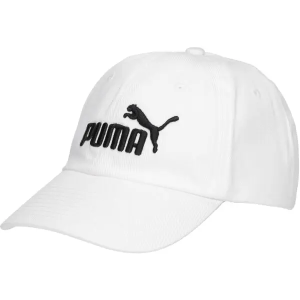 Puma Puma ESSENTIALS NO.1 LOGO BB CAP JR Детска шапка с козирка, бяло, размер