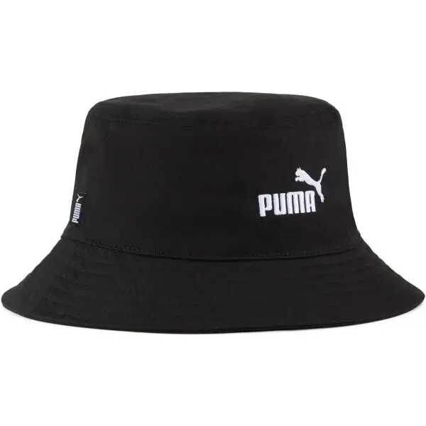 Puma Puma ESSENTIALS NO.1 LOGO BUCKET HAT Шапка тип кофа, черно, размер