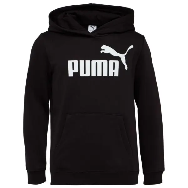 Puma Puma ESSENTIALS NO.1 LOGO HOODIE FL G Момичешки суитшърт, черно, размер