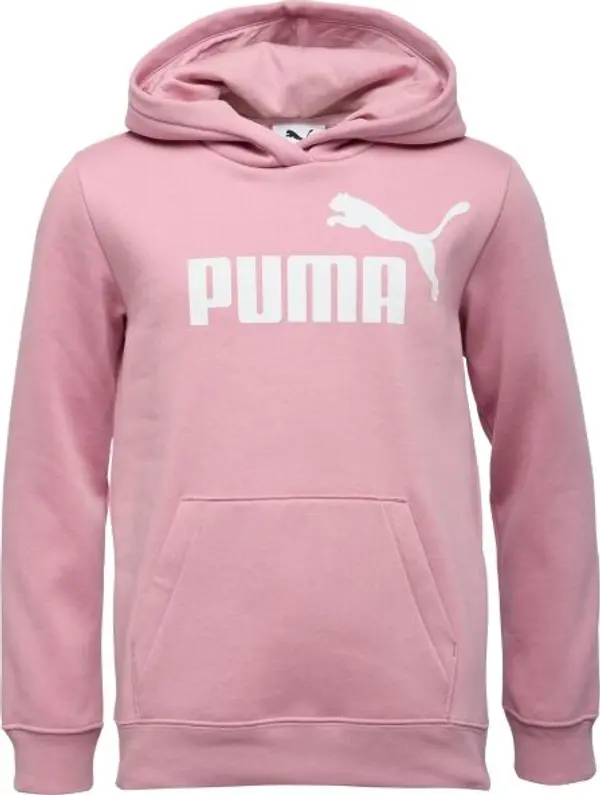 Puma Puma ESSENTIALS NO.1 LOGO HOODIE FL G Момичешки суитшърт, розово, размер