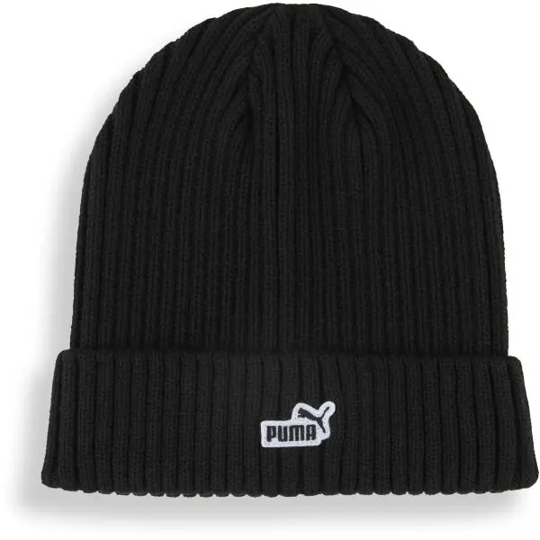 Puma Puma ESSENTIALS PATCH MID CROWN BEANIE Зимна шапка, черно, размер