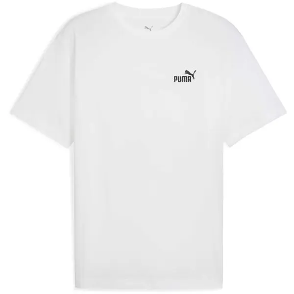 Puma Puma ESSENTIALS RELAXED SMALL NO 1 LOGO TEE Мъжка тениска, бяло, размер